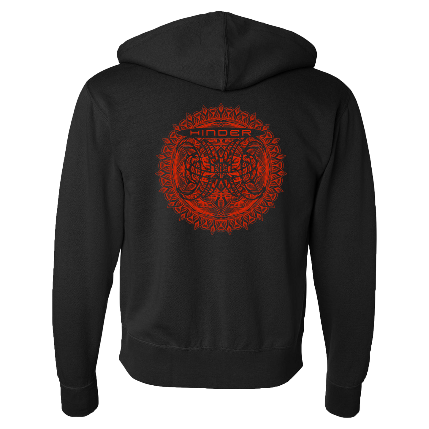 Mandala Zip Hoodie – HinderMusic